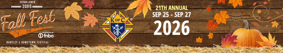 St Mary Huntley Knights of Columbus at Huntley Fall Fest 2026
